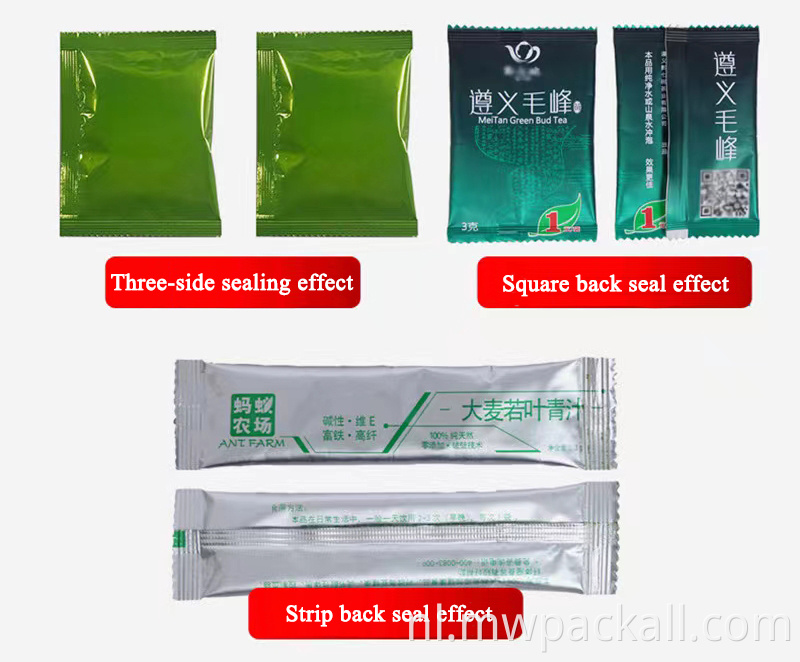 Automatische weegbree poederverpakkingsmachine /volledig automatische watertasverpakkingsmachine met goedkope prijs